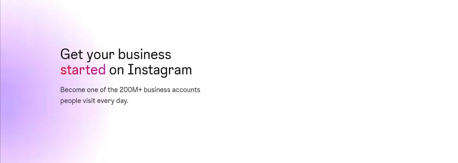 Instagram Business Profile