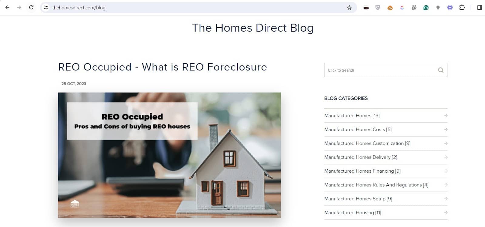 Homes Direct Blog